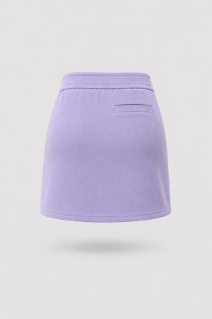The Sculpt Wrap Golf Skort - Lavender