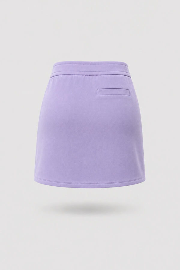 The Sculpt Wrap Golf Skort - Lavender