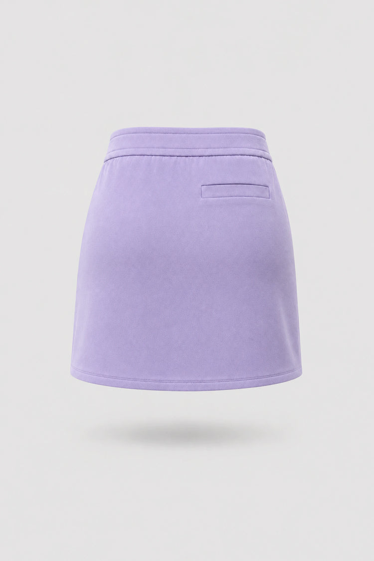 The Sculpt Wrap Golf Skort - Lavender