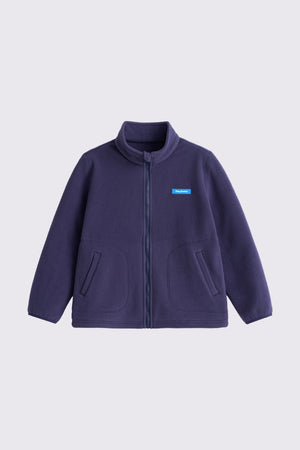 Lightweight Fleece Jacket - Indigo Blue