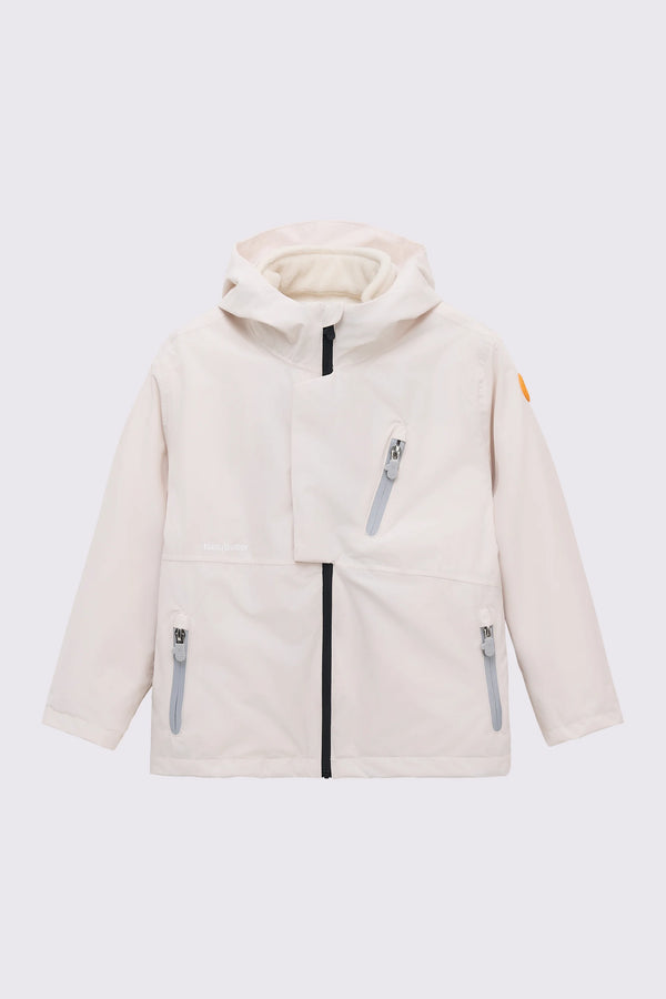 Two-Piece Convertible Jacket - Classic White