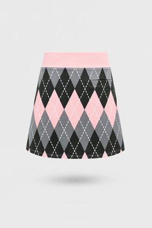 The Everyday Golf Skort - Argyle