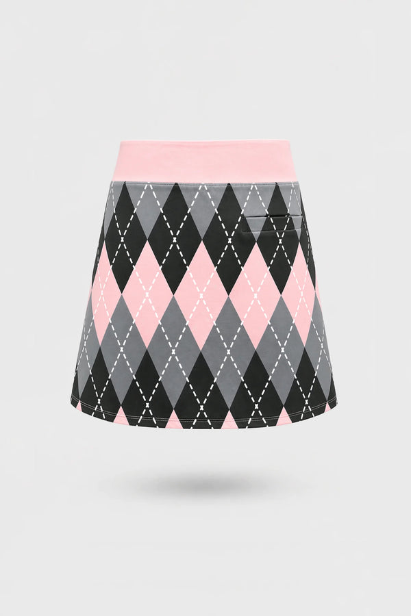 The Everyday Golf Skort - Argyle