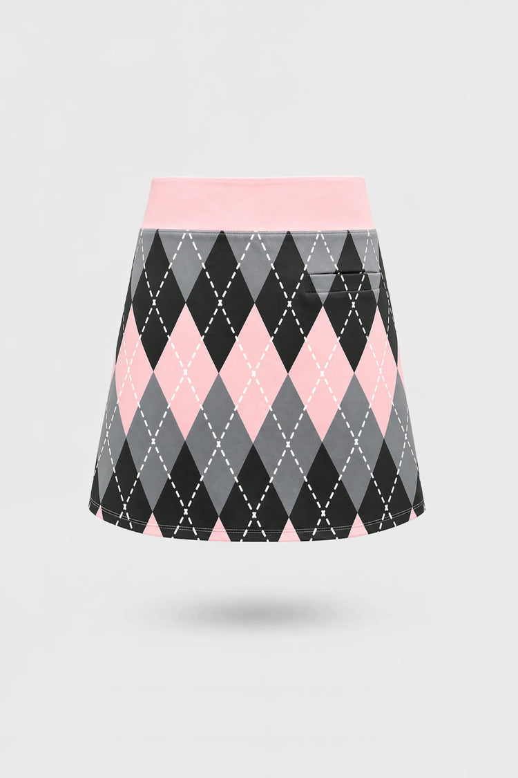 The Everyday Golf Skort - Argyle