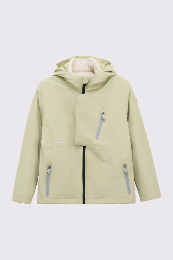 Two-Piece Convertible Jacket - Sage Green