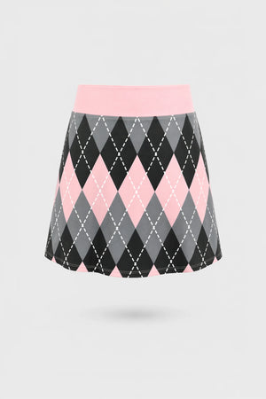 The Everyday Golf Skort - Argyle