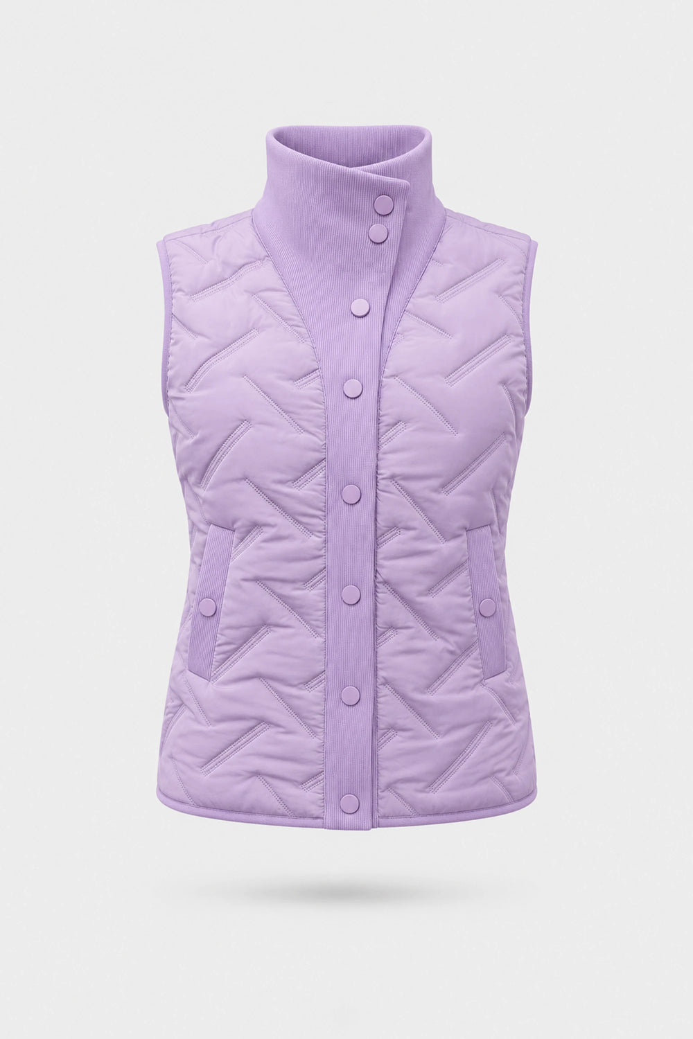 Lightweight Puffer Vest - Lavender