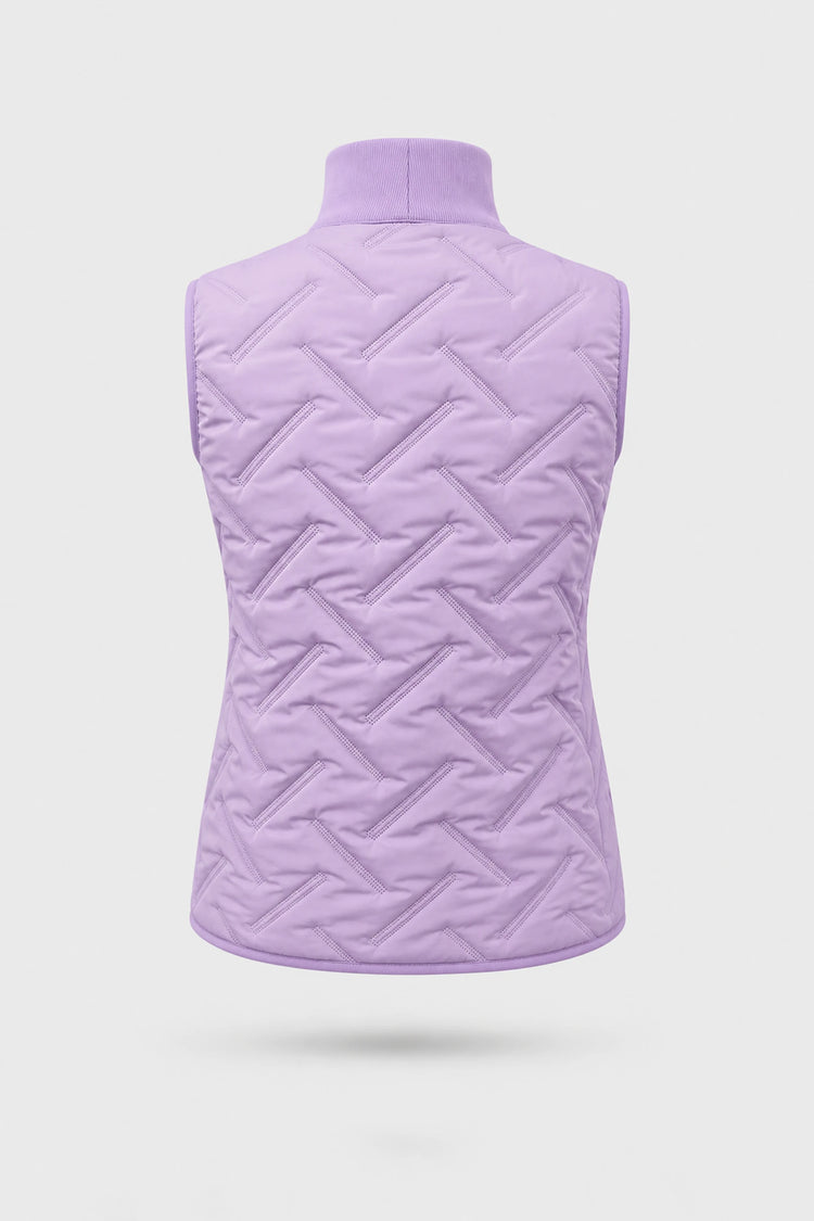 Lightweight Puffer Vest - Lavender