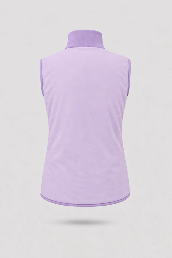 Lightweight Puffer Vest - Lavender