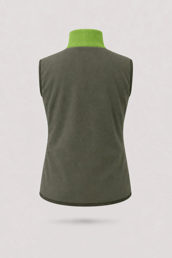 Lightweight Puffer Vest - Bright Green