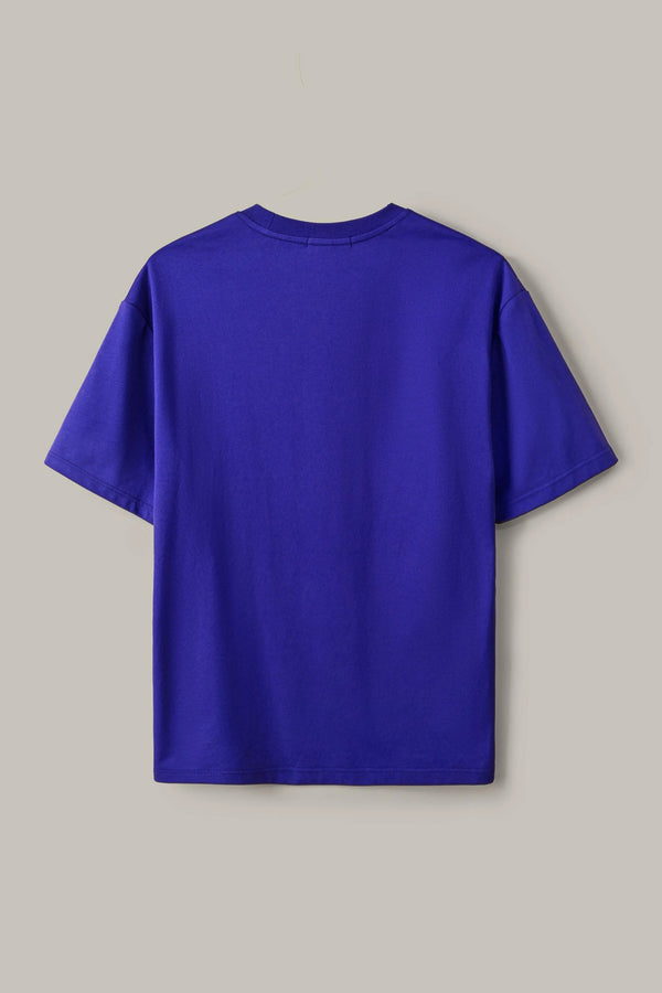 Oversized Classic Tee - Cobalt Blue