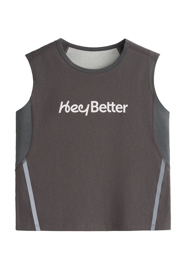 HeyBetter Antibacterial Performance Tanks Boys - FAMILYWEAR