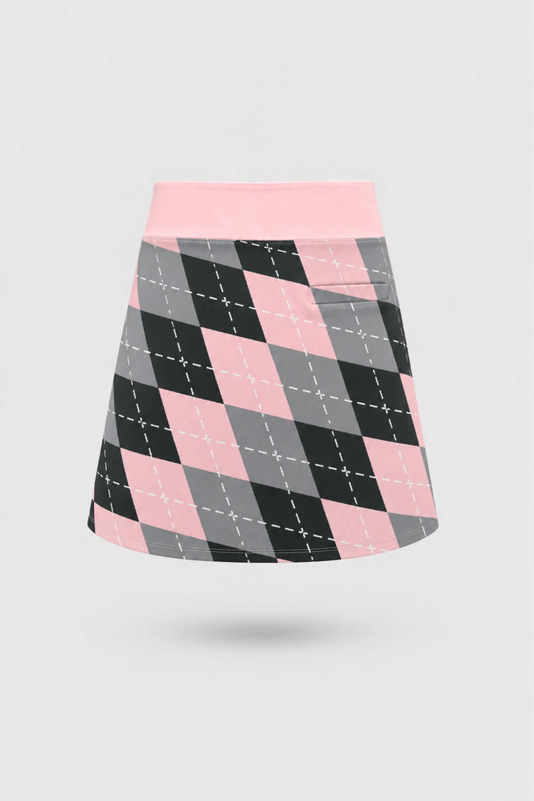 The Everyday Golf Skort - Argyle