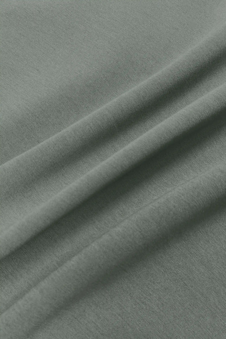 Convertible Collar Golf Vest - Sage Grey