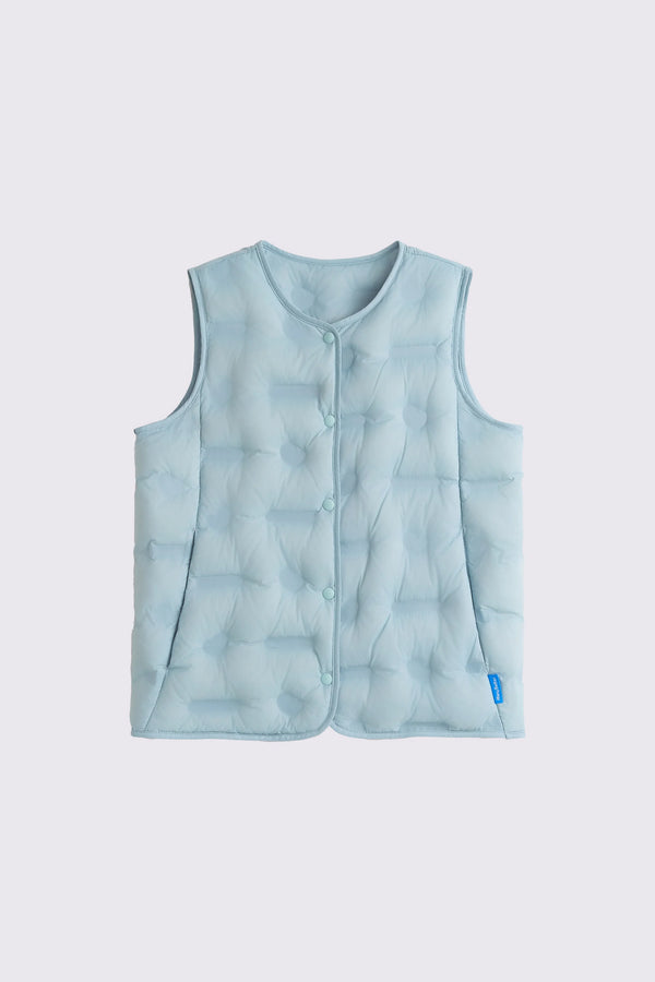FeatherLite Down Vest - Dusty Blue