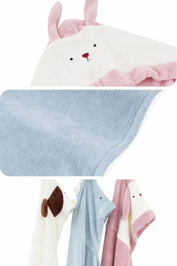 Kids Hooded Bath Towel