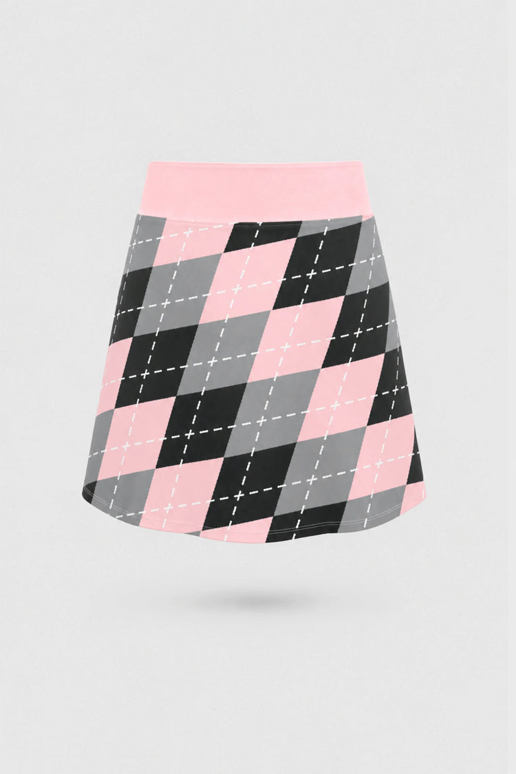 The Everyday Golf Skort - Argyle