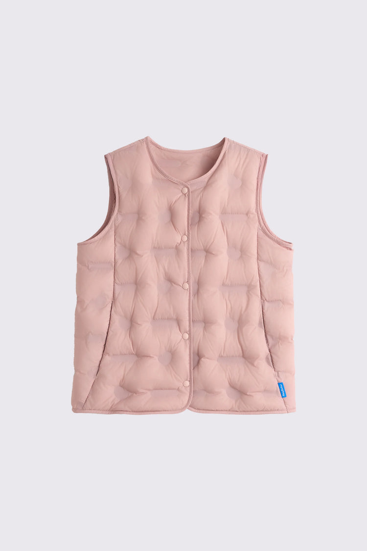 FeatherLite Down Vest - Dusty Rose