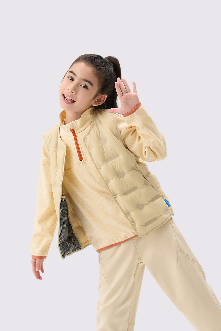 FeatherLite Down Vest - Ivory Beige
