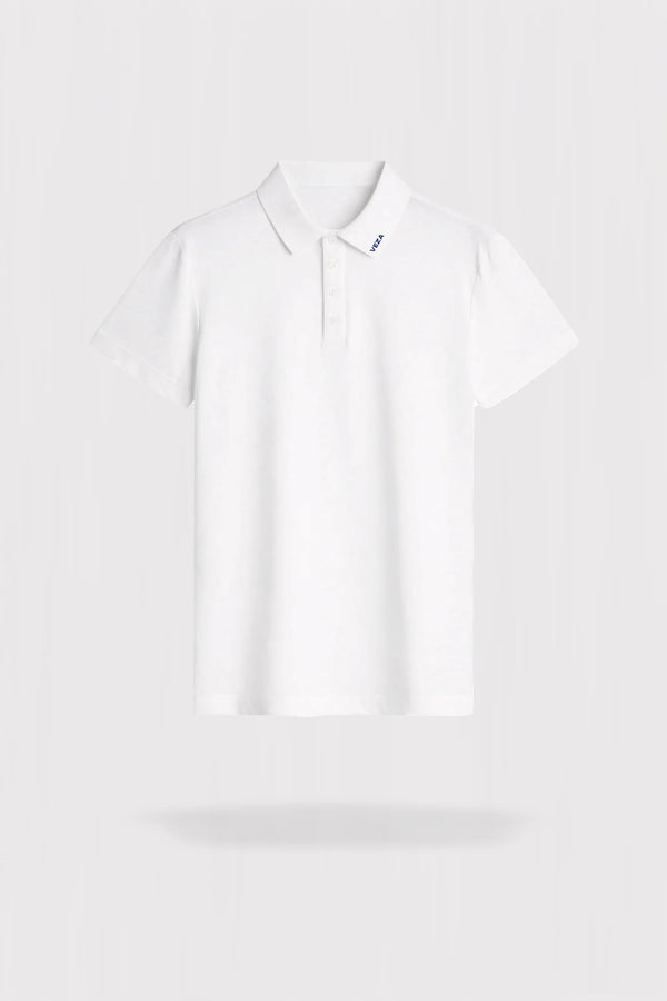 The Sculpt Polo - White