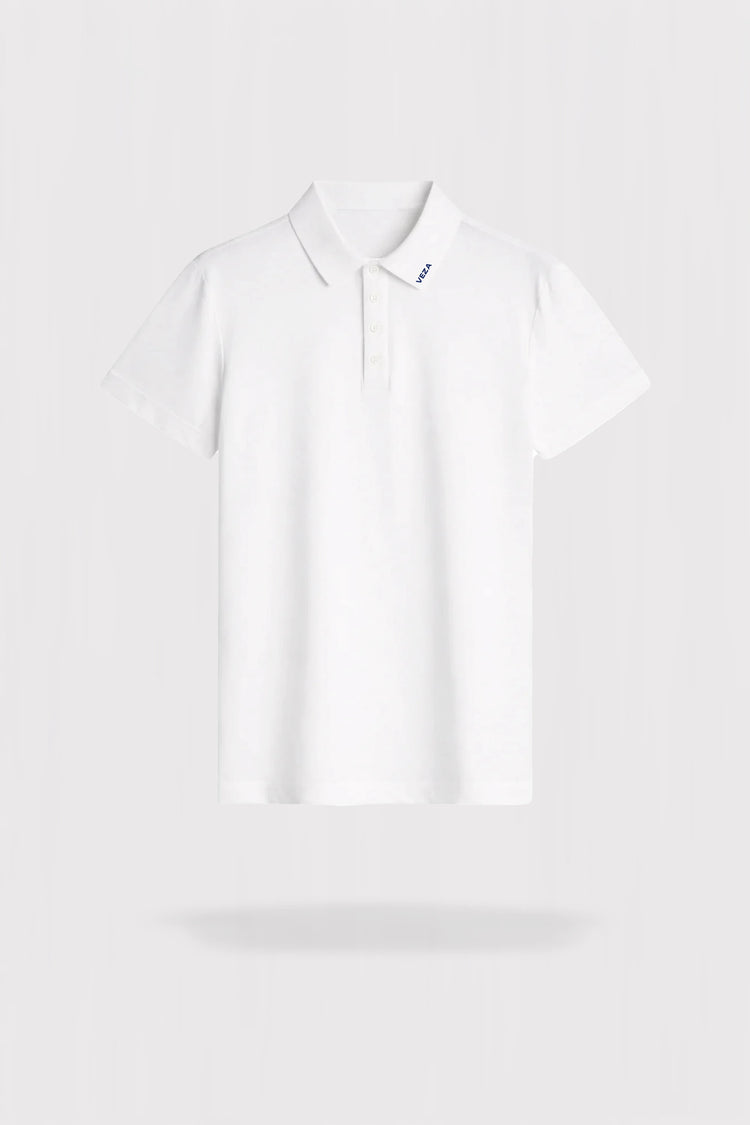 The Sculpt Polo - White