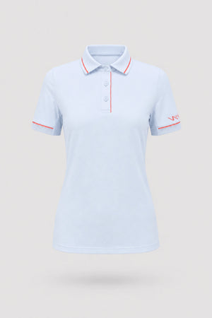 The Sculpt Golf Polo - Sky Mist