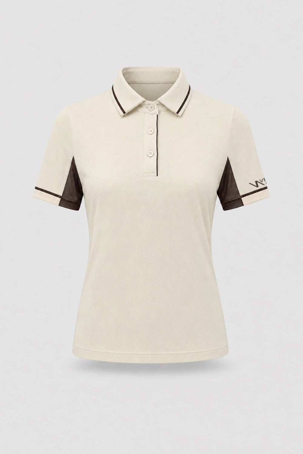 The Sculpt Golf Polo - Cream