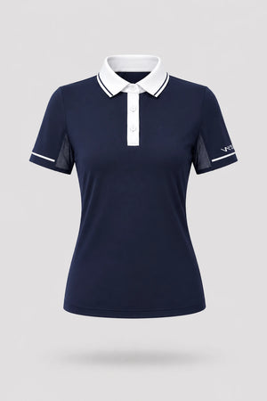 The Sculpt Golf Polo - Midnight Navy