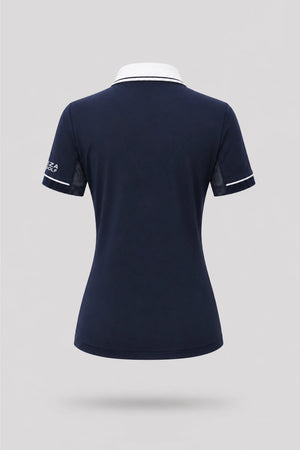 The Sculpt Golf Polo - Midnight Navy