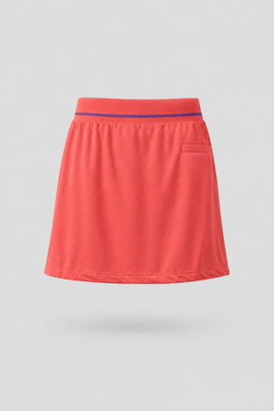 The Everyday Golf Skort - Coral Red