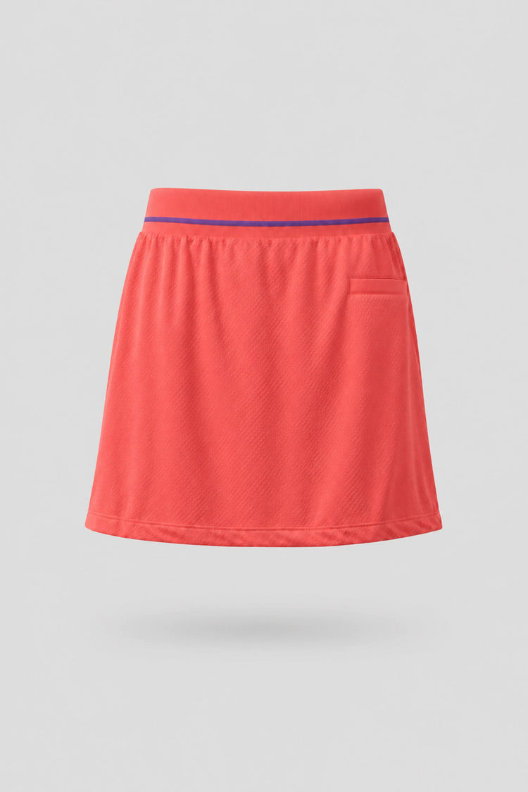 The Everyday Golf Skort - Coral Red