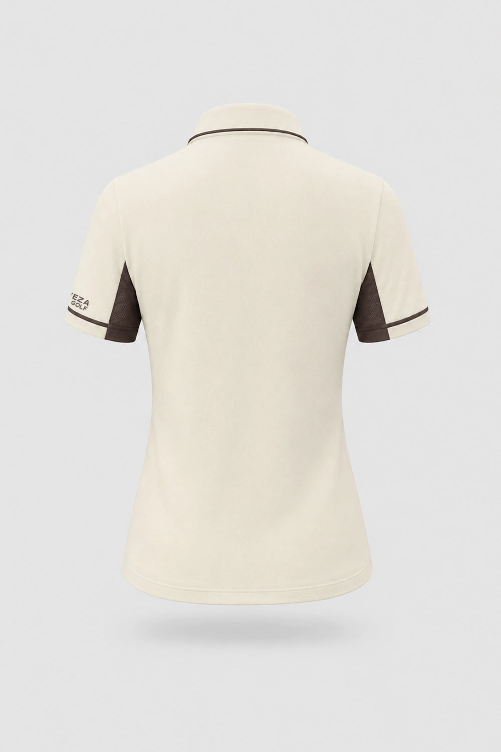 The Sculpt Golf Polo - Cream