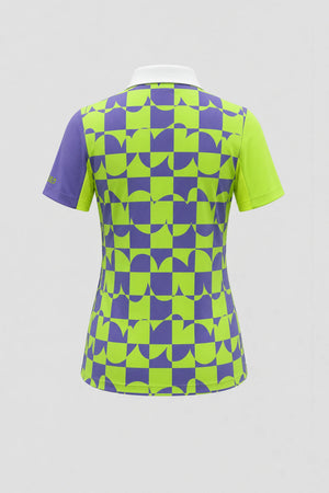 The Sculpt Golf Polo - Paradox Geo