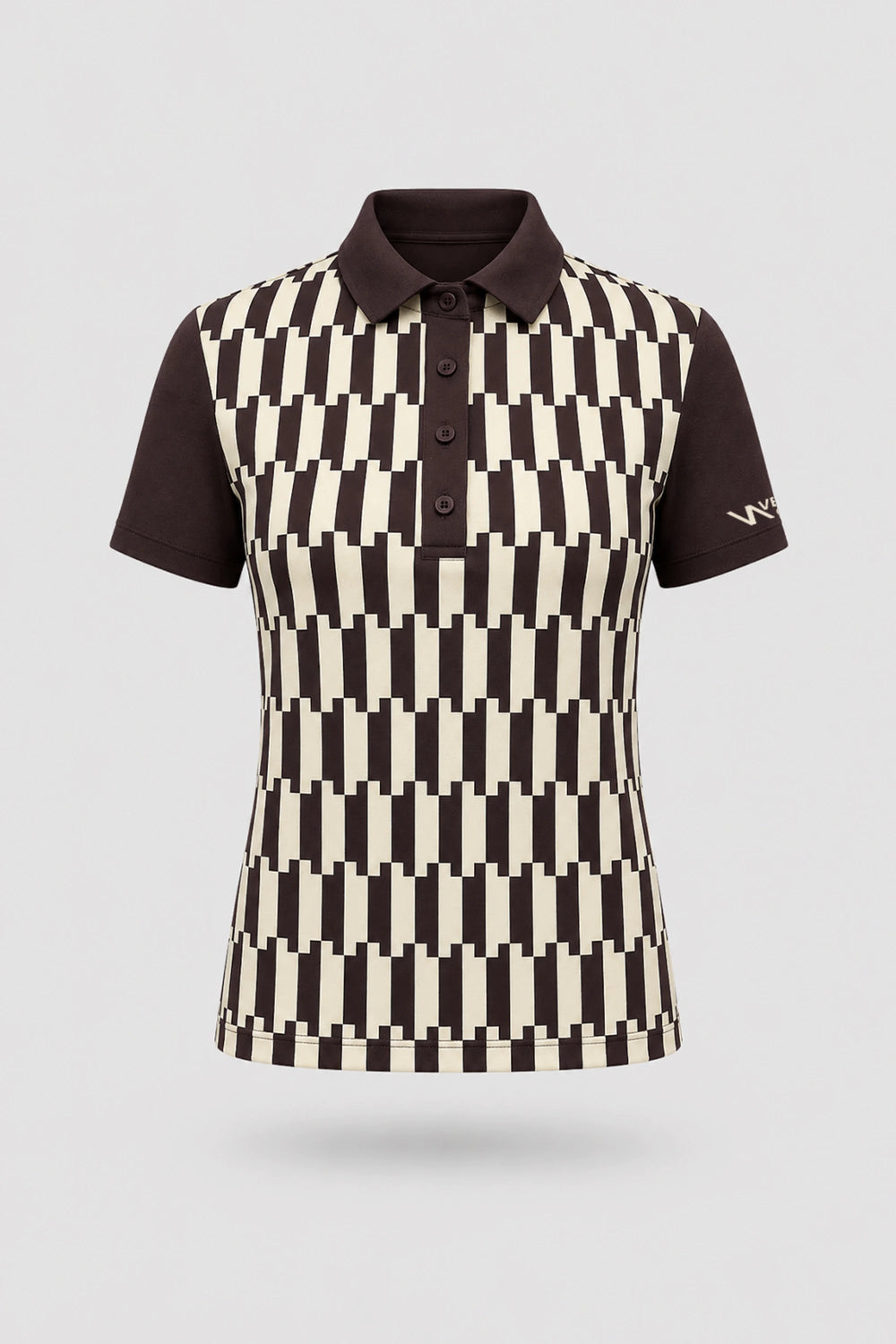 The Sculpt Golf Polo - Verona Print