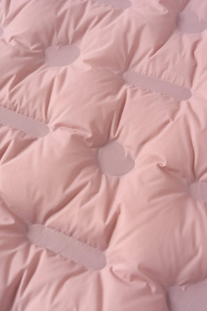 Lightweight Goose Down Coat - Dusty Rose