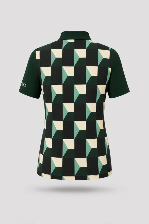 The Sculpt Golf Polo - Club Geo