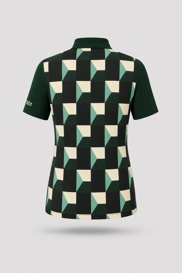The Sculpt Golf Polo - Club Geo