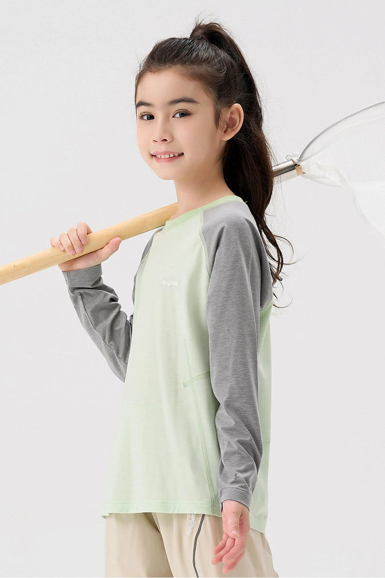 CloudSoft Merino Wool Tee - Sage Green