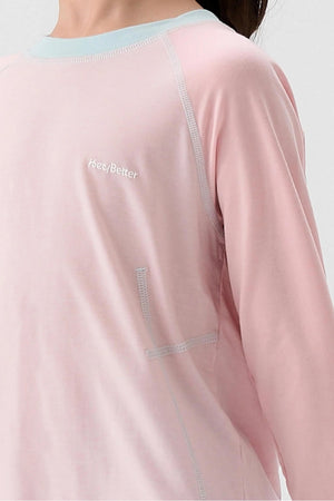 CloudSoft Merino Wool Tee - Dusty Rose