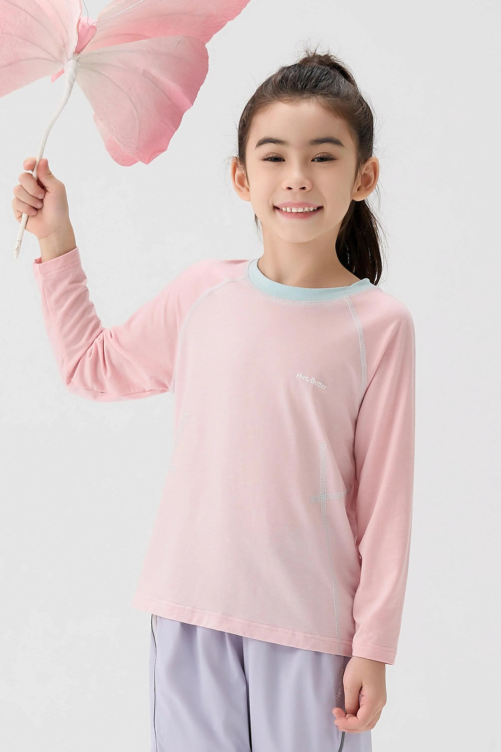 CloudSoft Merino Wool Tee - Dusty Rose