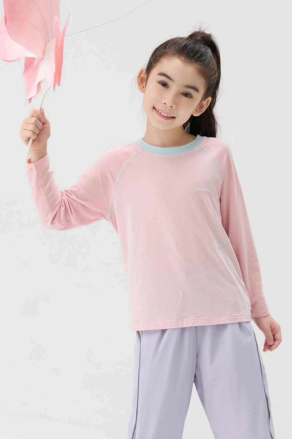 CloudSoft Merino Wool Tee - Dusty Rose