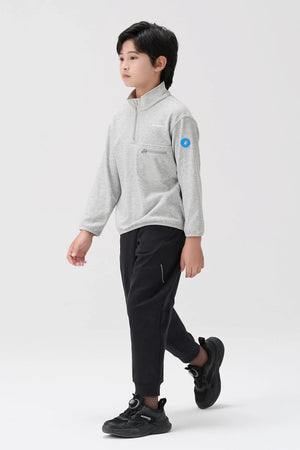 Cloud-Soft Wool Pullover - Light Grey