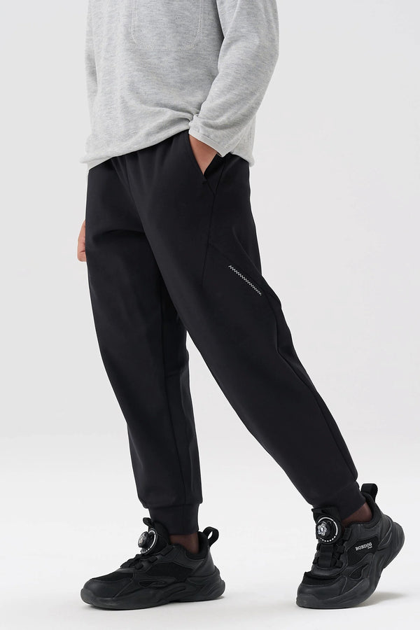 Windproof Cloud-Fleece Pants - Charcoal