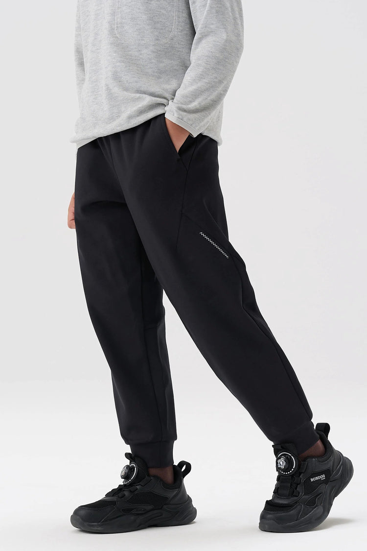 Windproof Cloud-Fleece Pants - Charcoal