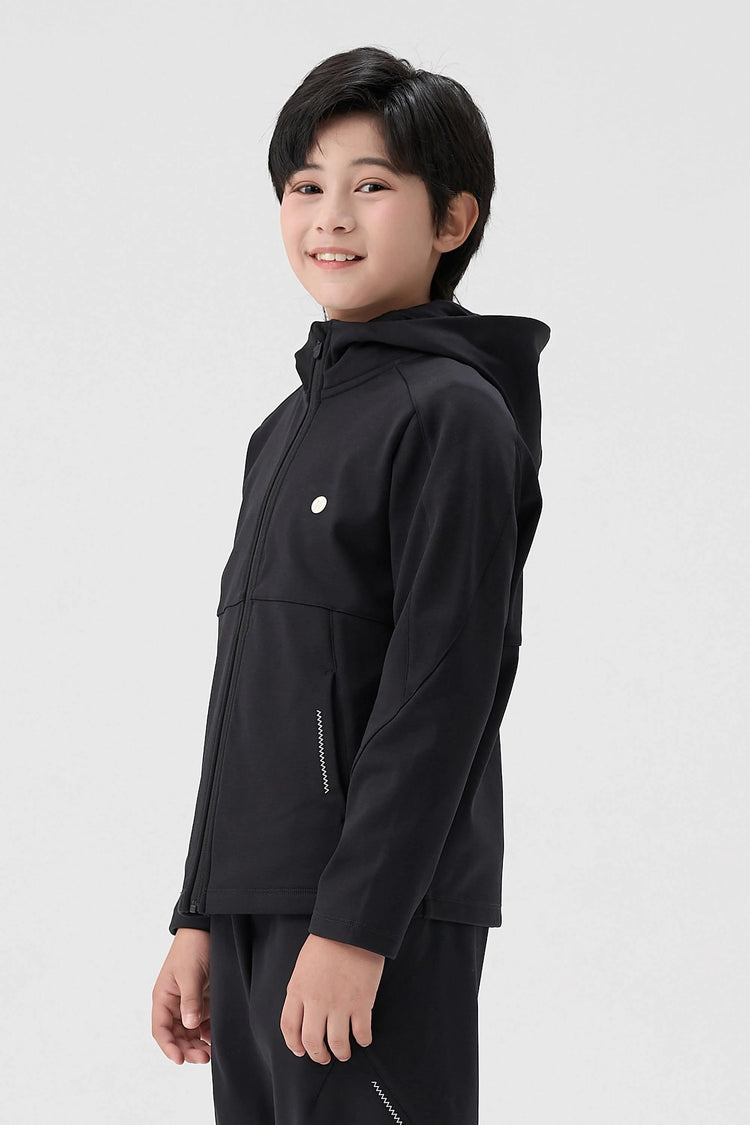 Windproof Cloud-Fleece Jacket - Charcoal