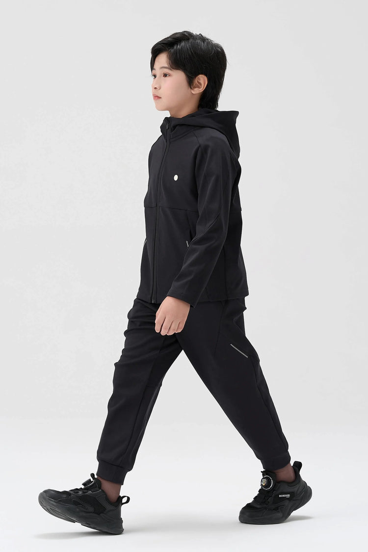 Windproof Cloud-Fleece Jacket - Charcoal
