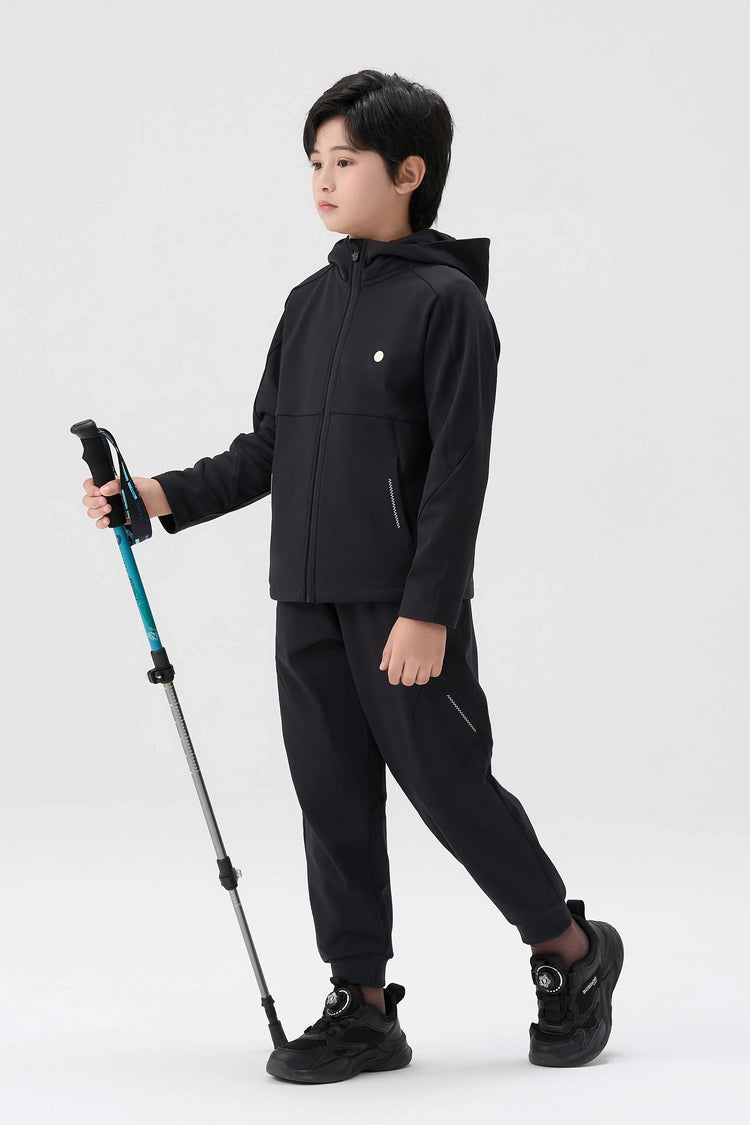 Windproof Cloud-Fleece Jacket - Charcoal