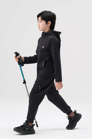 Windproof Cloud-Fleece Jacket - Charcoal