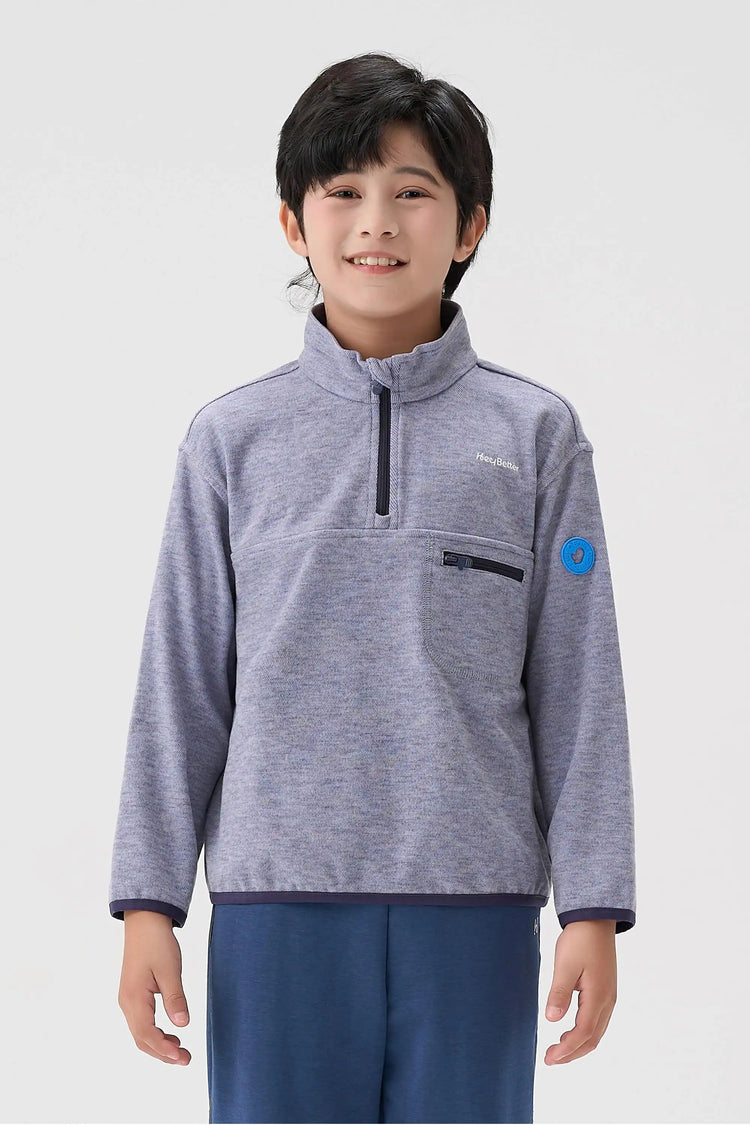 Cloud-Soft Wool Pullover - Lavender Grey