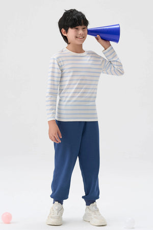 Durable Air-Layer Active Pants - Indigo Blue